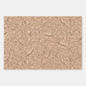 Papier d'emballage cadeau pour fèves de café pour  (Devant 3)