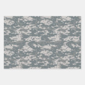 Papier d'emballage Camouflage, Camouflage numériqu (Devant 2)