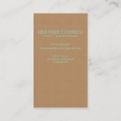 Papier d'emballage, carte de visite de Drapeau-Cut (Dos)