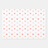 Papier d'emballage Cœurs de la Saint-Valentin (Devant 3)