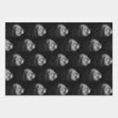 Papier d'emballage conçu par Lion africain (Devant 2)