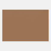 Papier d'emballage couleur café (Devant 2)