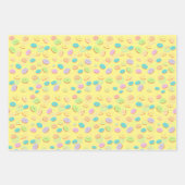 Papier d'emballage couleur pastel Donuts (Devant 2)