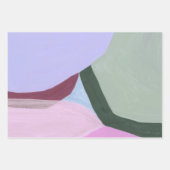 Papier d'emballage d'art abstrait coloré (Devant 2)