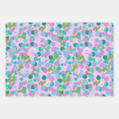 Papier d'emballage d'art de la grenouille mignonne (Devant 2)