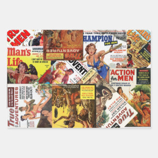 Papier d'emballage d'aventure