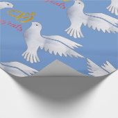 Papier d'emballage de cadeau de mariage (Coin)