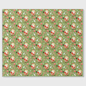 Papier d'emballage de cadeau de vacances de bowlin (Plat)