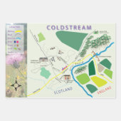 Papier d'emballage de carte écossais (Devant)