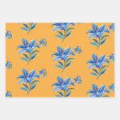Papier d'emballage de fleurs (Devant 3)