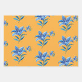 Papier d'emballage de fleurs (Devant 2)