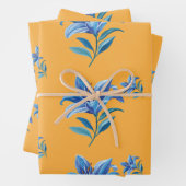 Papier d'emballage de fleurs (En situation)