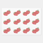 Papier d'emballage de fraises (Devant 2)