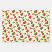 Papier d'emballage de fruits à la fraise (Devant 3)