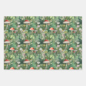 Papier d'emballage de la forêt de champignons (Devant)