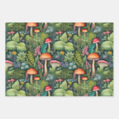 Papier d'emballage de la forêt de champignons (Devant 2)