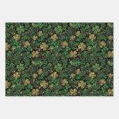 Papier d'emballage de la Saint-Patrick Feuille pla (Devant)