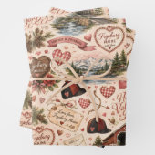 Papier d'emballage de la Saint-Valentin de Fryebur (En situation)