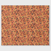 Papier d'emballage de lard de viande de cadeau de (Plat)