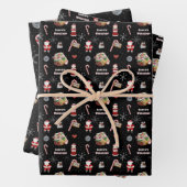 Papier d'emballage de l'atelier père Noël (En situation)