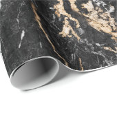 Papier d'emballage de marbre, enveloppe de cadeau (Coin rond)