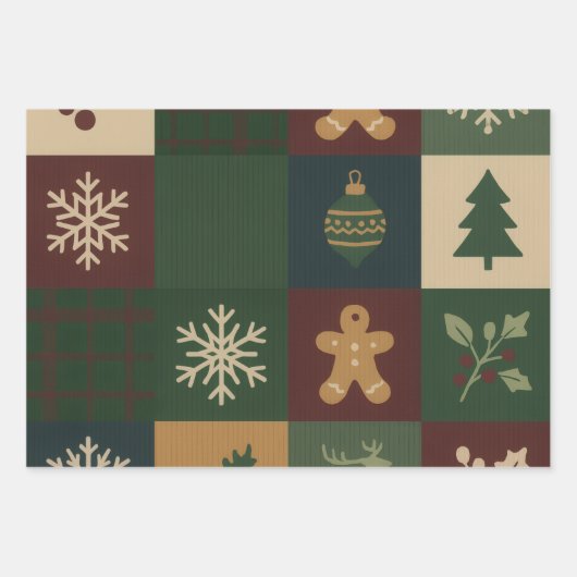 Papier d'emballage de Noël (Devant)