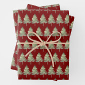 Papier d'emballage de Noël (En situation)