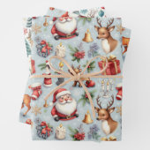 Papier d'emballage de Noël (En situation)