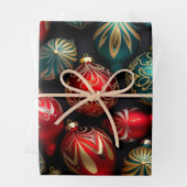 Papier d'emballage de Noël (En situation)