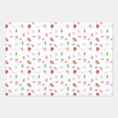 Papier d'emballage de Noël brillant (Devant)