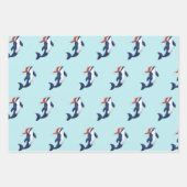 Papier d'emballage de Noël Orca (Devant 3)