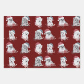 papier d'emballage de noël pour amoureux des anima (Devant 3)