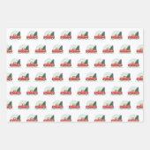 Papier d'emballage de Noël pour sapin russe (Devant 3)