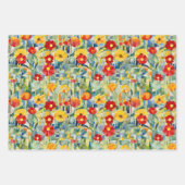Papier d'emballage de pavots (Devant 2)