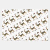 Papier d'emballage de rennes (Devant 3)