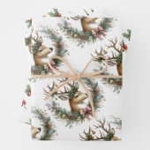 Papier d'emballage de rennes (En situation)