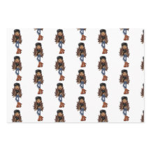 Papier d'emballage de tenue Sasha Bratz x Dolls Ki