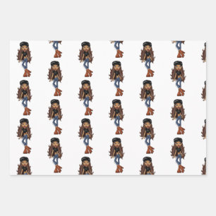 Papier d'emballage de tenue Sasha Bratz x Dolls Ki