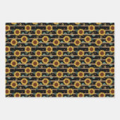 Papier d'emballage de tournesol (Devant 3)