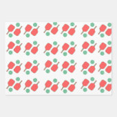 Papier d'emballage de vacances Pickleball (Devant 2)