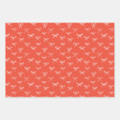 Papier d'emballage de vacances pour arcs dessinés  (Devant 2)