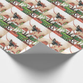 Papier d'emballage d'enveloppe de cadeau de chat (Coin)
