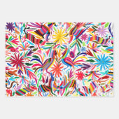 Papier d'emballage d'impression couleur Otomi (Devant 3)