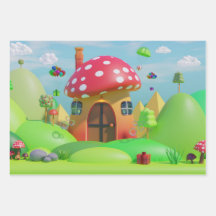 Papier d'emballage d'inspiration nature