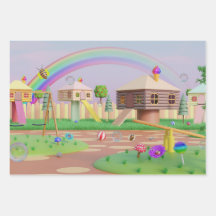 Papier d'emballage d'inspiration nature