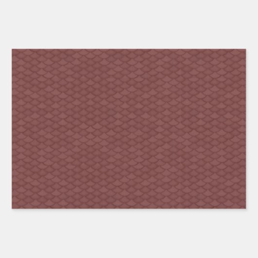 Papier d'emballage Écailles de dragon (Devant)