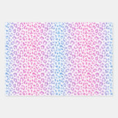 Papier d'emballage empreinte de léopard animal Fau (Devant 3)