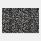 Papier d'emballage empreinte de léopard animal Fau (Devant)