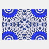 Papier d'emballage en dentelle plat Ensemble de 3 (Devant)