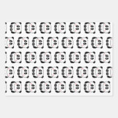 Papier d'emballage en panda style kawaii (Devant 2)